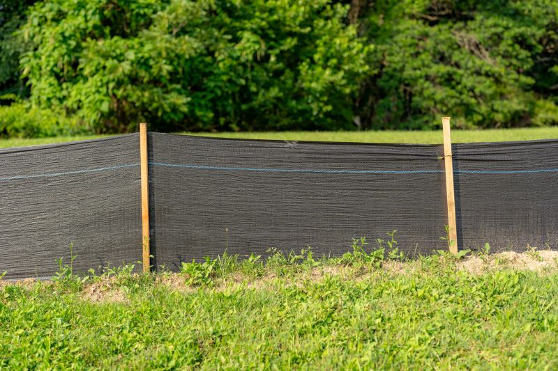 Silt Fence in Action